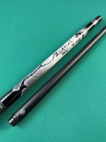 Queue de billard en carbone, tête de 12mm et design mécanique durable pour billard à 9 boules et carambole