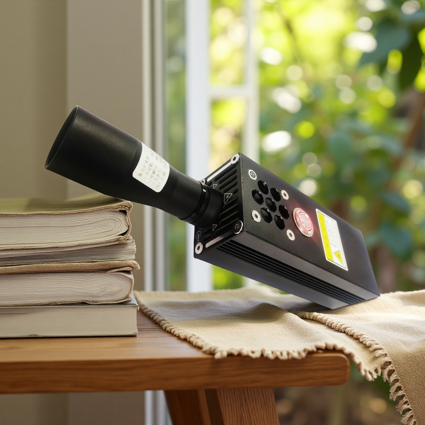 70W High-Power <strong>Laser</strong> <strong>Pointer</strong> 2-Second Aluminum Can Piercing 3m Effective Range 2-Hour Operation Red Light Aiming