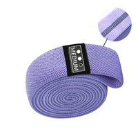 YETFUL accessoires de gymnastique exercice hanche entraînement Yoga butin personnalisé imprimé tissu résistance bande élastique pour le sport
