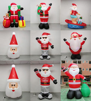6 pieds et 8 pieds Décorations de Noël gonflables à DEL pour jardin extérieur, pelouse et jardin Décorations d'hiver Décoration