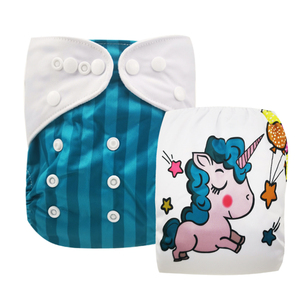 3-15kg Couches lavables imperméables de haute qualité et bon marché Couches lavables pour bébé 70 types de couleurs peuvent être choisies - Product Image 3