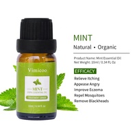 Huile de massage corporel aux graines de menthe poivrée pressée à froid, marque privée, 100 % naturelle, qualité spa, huile essentielle de menthe
