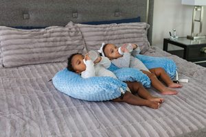 Adjustable Newborn Pregnancy <strong>Twin</strong> <strong>Pillow</strong> <strong>Breastfeeding</strong> Baby Breast Feeding Maternity Nursing <strong>Pillow</strong> with Insert for <strong>Twins</strong> Mom - Product Image 5