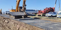 Kunststoff-Spritzguss Verbund-HDPE-Straßenplatten Bodenmatten Kunststoffplatten für Bau und Tiefbau