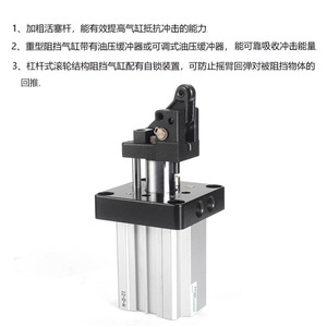 กระบอกลมนิวแมติก AirTAC รุ่น TWH TTH TDH40X30SK ตัวกระบอกเหล็ก รับประกันมาตรฐาน 5 ปี - Product Image 4