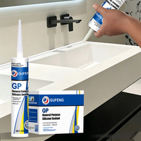 GUFENG GP Mastic silicone direct pour fissures de béton, pour cadres de fenêtres et de portes