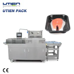 Repeat running vacuum skin packaging machine for sealing box,bowls and trays