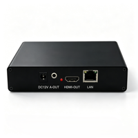 Décodeur Cloud Distribué H.265, Boîtier Décodeur Vidéo Mural HDMI, Décodage en Temps Réel jusqu'à 49 Canaux, ONIVF RTSP Gigabit