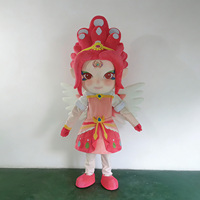 Costume de Mascotte Personnage Anime Personnalisé OEM ODM, Fidélité 98% 2D vers 3D, Costume de Mascotte en Peluche pour Convention et Événement Commercial