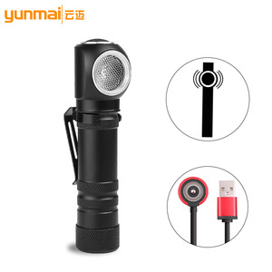 Linterna frontal LED portátil de alta potencia con batería incorporada y carga magnética para uso en exteriores - Product Image 4