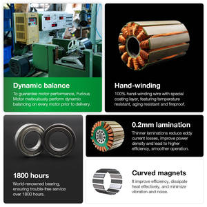 Tabla de Surf Eléctrica Hydrofoil de 50 kg con Motor BLDC sin Escobillas, ESC, Construcción de Imán Permanente, Propulsor Subacuático, Ventilador Inteligente para el Hogar - Product Image 5