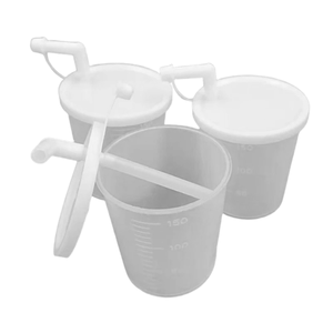 Vaso Degao de 150 ml con Escala Graduada, Antiderrames y con Pajita, Diseño Anti-Asfixia para Pacientes Postrados en Cama y Discapacitados - Product Image 4