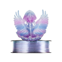 Filament PLA Cristal Haute Qualité 1.75mm 1KG Impression Lisse Bonne Résistance Transparent Matériau pour Imprimante 3D