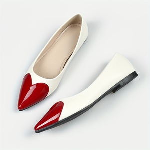 <span class=keywords><strong>Ballerine</strong></span> in stile retrò da donna <span class=keywords><strong>a</strong></span> <span class=keywords><strong>punta</strong></span> morbide Sole leggere <span class=keywords><strong>ballerine</strong></span> Slip-On chiusura estate autunno taglia grande 35-45 - Product Image 1