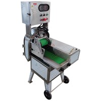 Industriële Fruit En Groente Snit Shred Dobbelsteen Machine Voor Bladgroenten Spinazie Sla Snel Nauwkeurig Snijden.
