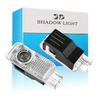 Nouvelle lampe de bienvenue universelle pour voiture à LED et projecteur de logo pour Audi A5/A4/A6/Q5/Q7/R8 - 12V DC