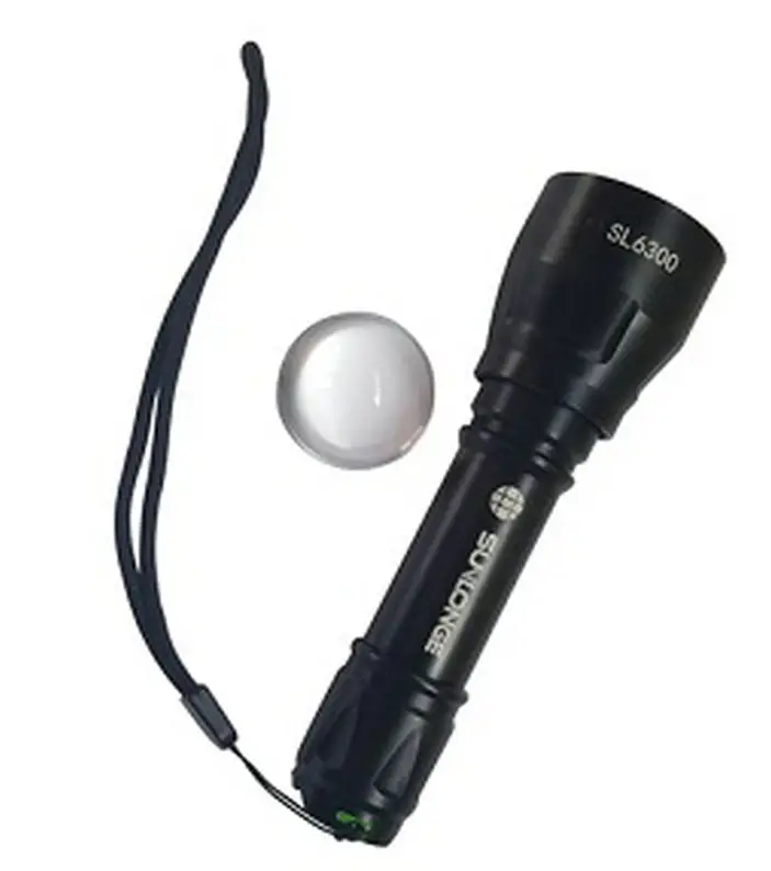 Sunlonge SL6300 365NM UV LED linterna lámpara de inspección UV luz negra para detección de fugas fluorescentes tinta de curado UV