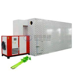 Secador de verduras OEM fácil de operar, secador de apio con bandeja de acero inoxidable, equipo de secado de apio en cubos. - Product Image 1