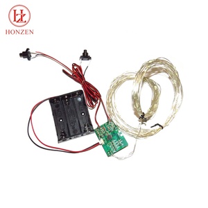 8M 80Leds เซ็นเซอร์ตรวจจับความเคลื่อนไหวเปิดใช้งาน4.5V พลังงานแบตเตอรี่ Led ลวดทองแดงสายไฟนางฟ้าสำหรับตกแต่ง - Product Image 5