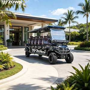 Carrito de Golf Eléctrico de Lujo al por Mayor de Fábrica, Vehículo Turístico de Largo Alcance para 4 Pasajeros, Ideal para Hoteles, Clubes y Operaciones en Sitios Turísticos - Product Image 1