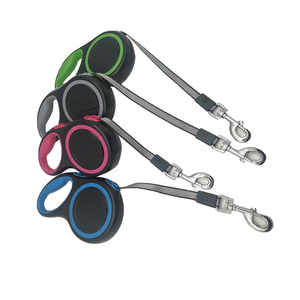 Nueva llegada USB recargable LED perro Correa sólido iluminador caminar noche brillante perro arnés duradero ajustable elegante suave - Product Image 5