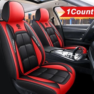 Funda de Asiento Trasero para Coche <span class=keywords><strong>COBRA</strong></span>, Universal, de <span class=keywords><strong>3</strong></span> Piezas, de Cuero Bicolor, Cómoda, Elegante, para Todas las Estaciones - Product Image 5