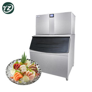 Machine à glace commerciale <span class=keywords><strong>de</strong></span> flocon <span class=keywords><strong>de</strong></span> neige <span class=keywords><strong>de</strong></span> 800kg pour les plateaux <span class=keywords><strong>de</strong></span> fruits <span class=keywords><strong>de</strong></span> <span class=keywords><strong>mer</strong></span> et les boissons froides 220v avec le composant <span class=keywords><strong>de</strong></span> noyau <span class=keywords><strong>de</strong></span> pompe - Product Image 1