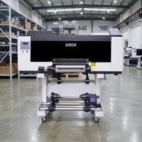 Imprimante UV DTF 30 cm A3 avec têtes F1080 pour impression et laminage de films AB, autocollants et transfert d'étiquettes