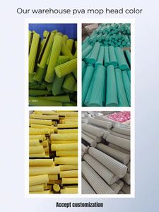 Polyvinyl rượu miếng bọt biển lau đầu chất lượng cao sàn làm sạch công nghiệp PVA lau thay thế đầu PVA ma thuật tẩy Con lăn PVA - Product Image 5