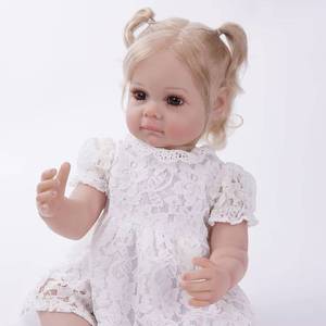 Poupée Reborn Bébé Réel My Rachel Lady, Souris de Mode, avec Plateau de chariot miniature singe surprise, pour Noël et anniversaire - Product Image 3