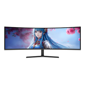 Moniteur de jeu incurvé sans cadre <span class=keywords><strong>34</strong></span> pouces 21:9, nouvelle génération, 144 Hz, résolution 3440x1440, pour ordinateur de bureau - Product Image 3