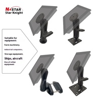 Support industriel en métal 101U pour tablette PC avec support VESA Support de navigation pour grandes machines agricoles Support pour ordinateur de véhicule