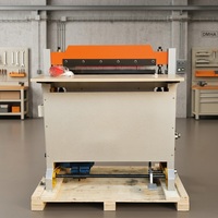 Perforadora Eléctrica de Papel de Escritorio con Pedal, Máquina Perforadora Semiautomática de Sobremesa para Cubiertas de PVC