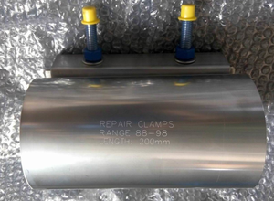 Folding Type Stainless Steel Coupling Repair Clamps for Steel, DI, CI, PE, PVC <b>Pipe</b> - Product Image 4