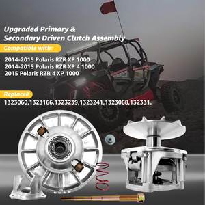 Embrague ATV Embrague primario <span class=keywords><strong>y</strong></span> secundario Compatible con Polaris RZR 1000 XP 2014-2015 Completo con herramienta extractora 1323060 1323166 - Product Image 2
