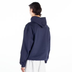 เสื้อฮู้ดขนแกะสไตล์เรียบง่ายสำหรับผู้ชายผ้าฟลีซปักลวดลายสีทึบพิมพ์ลายเองได้สำหรับฤดูร้อน - Product Image 6