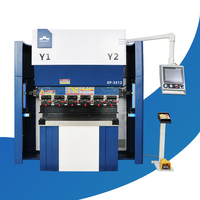 Presión de flexión de bajo ruido 35 toneladas Servo eléctrico completamente automatizado CNC Freno de prensa de flexión