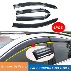 Injection Auto Fenêtre Vent Pluie Visière Déflecteur Bouclier Météo Accessoires De Voiture pour <span class=keywords><strong>Ford</strong></span> <span class=keywords><strong>ECOSPORT</strong></span> 2013-2019 - Product Image 2