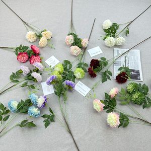 <b>Artificial</b> Peony Floral <b>Arrangement</b> Silk <b>Flower</b> Decor <b>For</b> Wedding Home Ornaments - Product Image 4