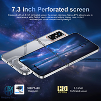Nuevo GT30 2026, 16G+1TB, Pantalla HD de 7.3 Pulgadas y 144Hz, Android 16, Mejor Precio, Smartphone Android 5G, Carga Rápida, Procesador Deca-Core, Alto Rendimiento