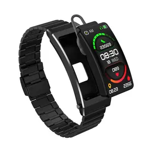 K13 Bluetooth гарнитура говорящий смарт-браслет часы женские пульсометр фитнес-трекер спортивные Смарт-часы мужские шагомер браслет