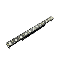 Pack de 12 projecteurs LED RGB à effets stroboscopiques, contrôle DMX512 par pixel, pour éclairage de fond, scène, fête, mariage, club