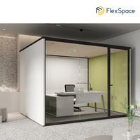 Flexspace 2024 neuer Raum im Raum Schallschutz Büro Telefonzelle I Mit Möbel lüftungs system Office Pod