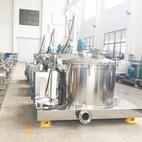 Centrifugeuse tubulaire d'acier inoxydable de décharge supérieure de centrifugeuse de panier d'huile de laboratoire de chanvre d'industrie à grande vitesse