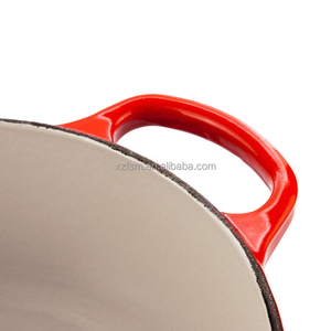 Meilleures ventes Fours hollandais <span class=keywords><strong>en</strong></span> <span class=keywords><strong>fonte</strong></span> émaillée antiadhésive 20/24/26CM Casseroles rondes avec couvercle - Product Image 4