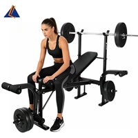 Banc de musculation multi-tailles en gros pour usine, chaise de fitness adaptée à la maison, à l'école, à la salle de sport, à l'hôtel, équipement d'entraînement complet du corps