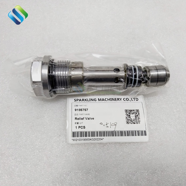 9185757 Relief Valve for Hitachi ZX180LC ZX200 Excavators