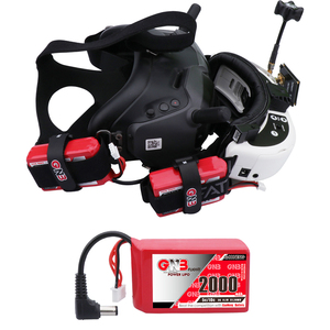 Gnb Gaoeng Rc Lipo Batterij 3S 2000Mah 11.1V 5c 10c Voor Frsky Taranis X9d Zender Dji Goggle Vr - Product Image 2
