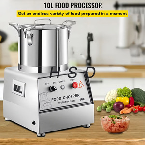 Picadora de Alimentos Multifuncional de Acero Inoxidable, Procesador de Alimentos de Fácil Operación para Carne, Verduras y <span class=keywords><strong>Ajo</strong></span> - Product Image 2