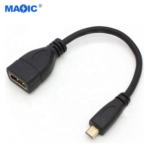 15CM 1080P Micro HDMI Male to HDMI Female Adapter Micro HDMI Converter Cable